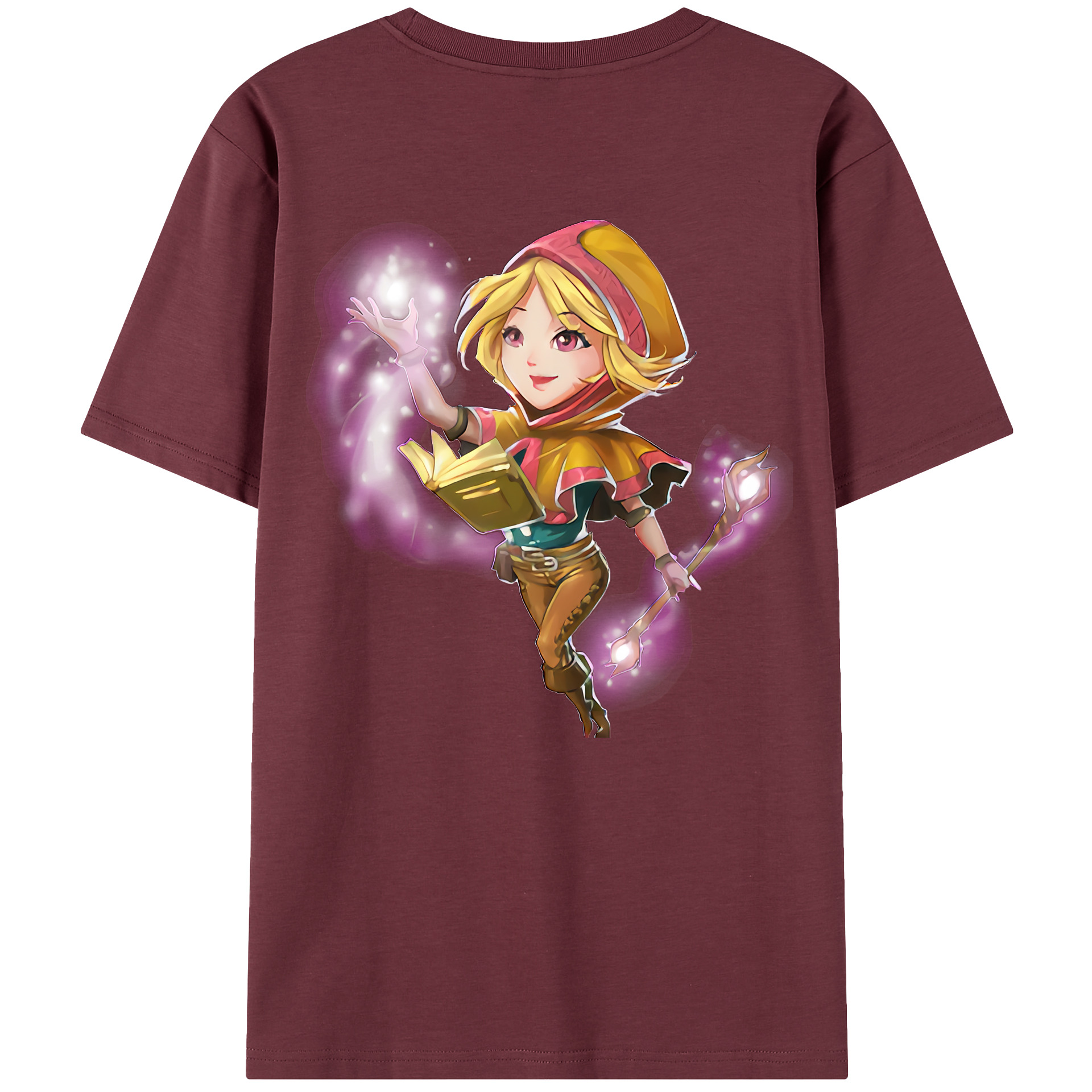 リーグ・オブ・レジェンド League of Legends LOL 綿100％半袖Tシャツ（背面プリント）